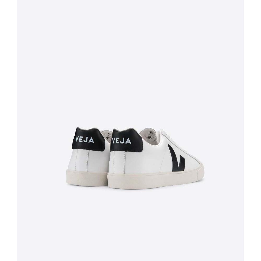 Veja ESPLAR LEATHER Sneakers Heren White/Black | BE 306LIS